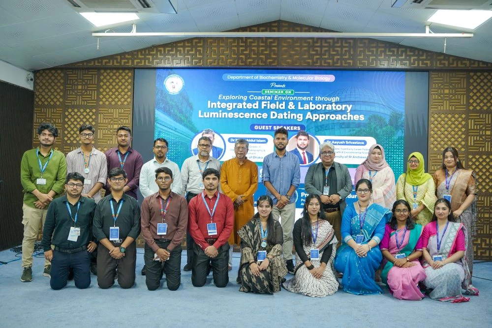 BMB seminar on "Exploring Coastal Environment through Integrated Field and Laboratory Luminescence Dating Approaches"